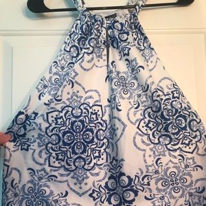 chaps high neck tank top